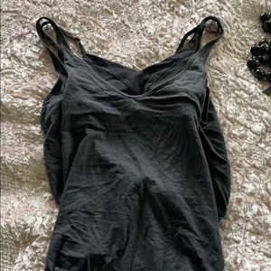 Lululemon tank with attached bra
